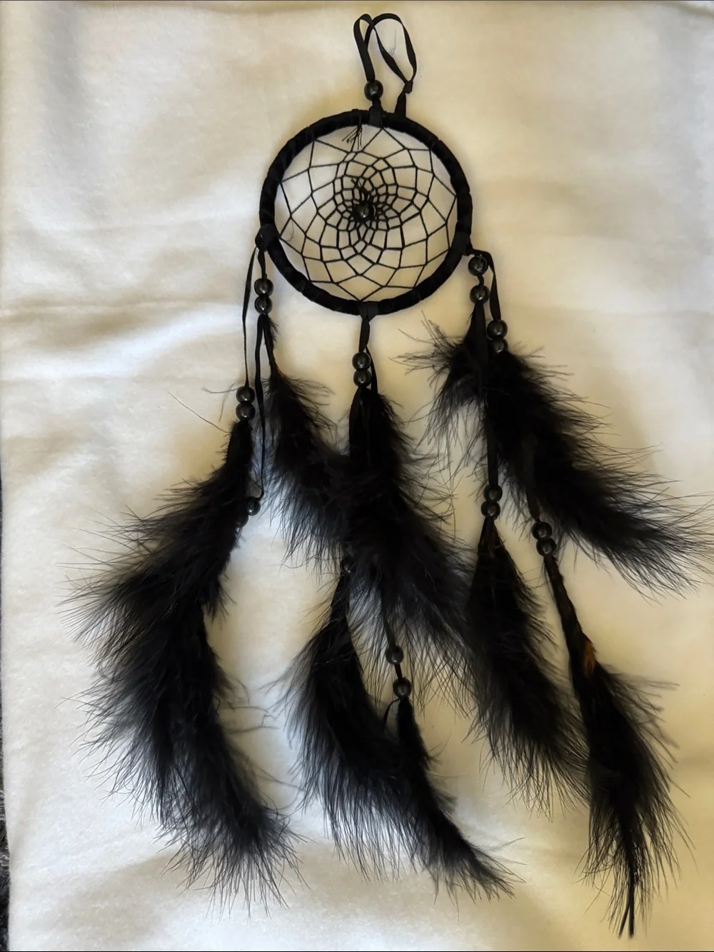 Black Dreamcatcher Wall Hanging - Unbranded
